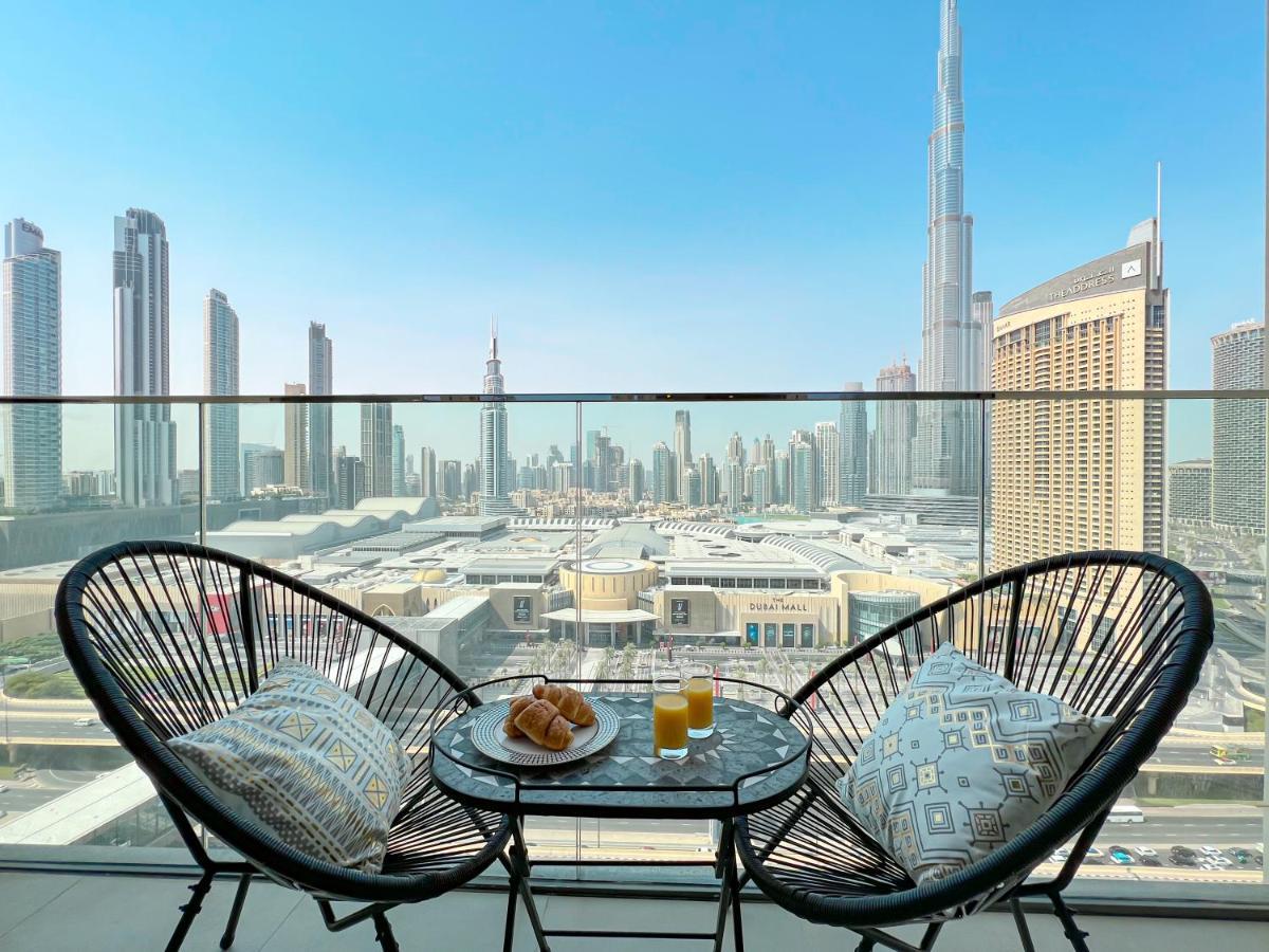 Stylish 2 Bedroom Dior-Inspired Apartment Connected To Dubai Mall 外观 照片