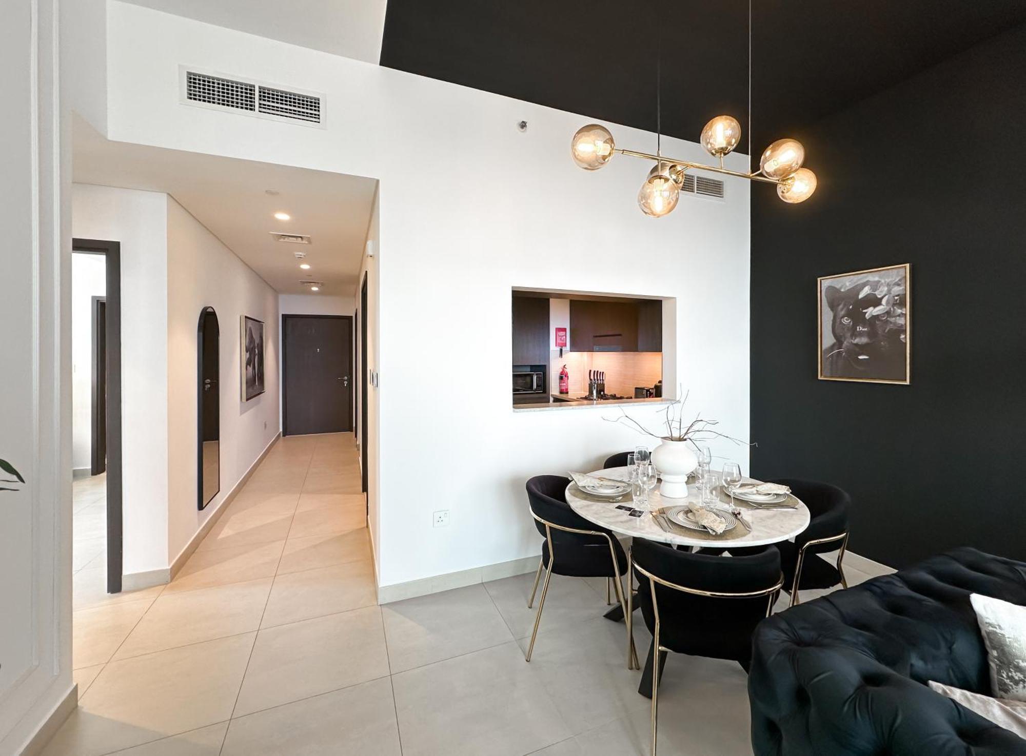 Stylish 2 Bedroom Dior-Inspired Apartment Connected To Dubai Mall 外观 照片