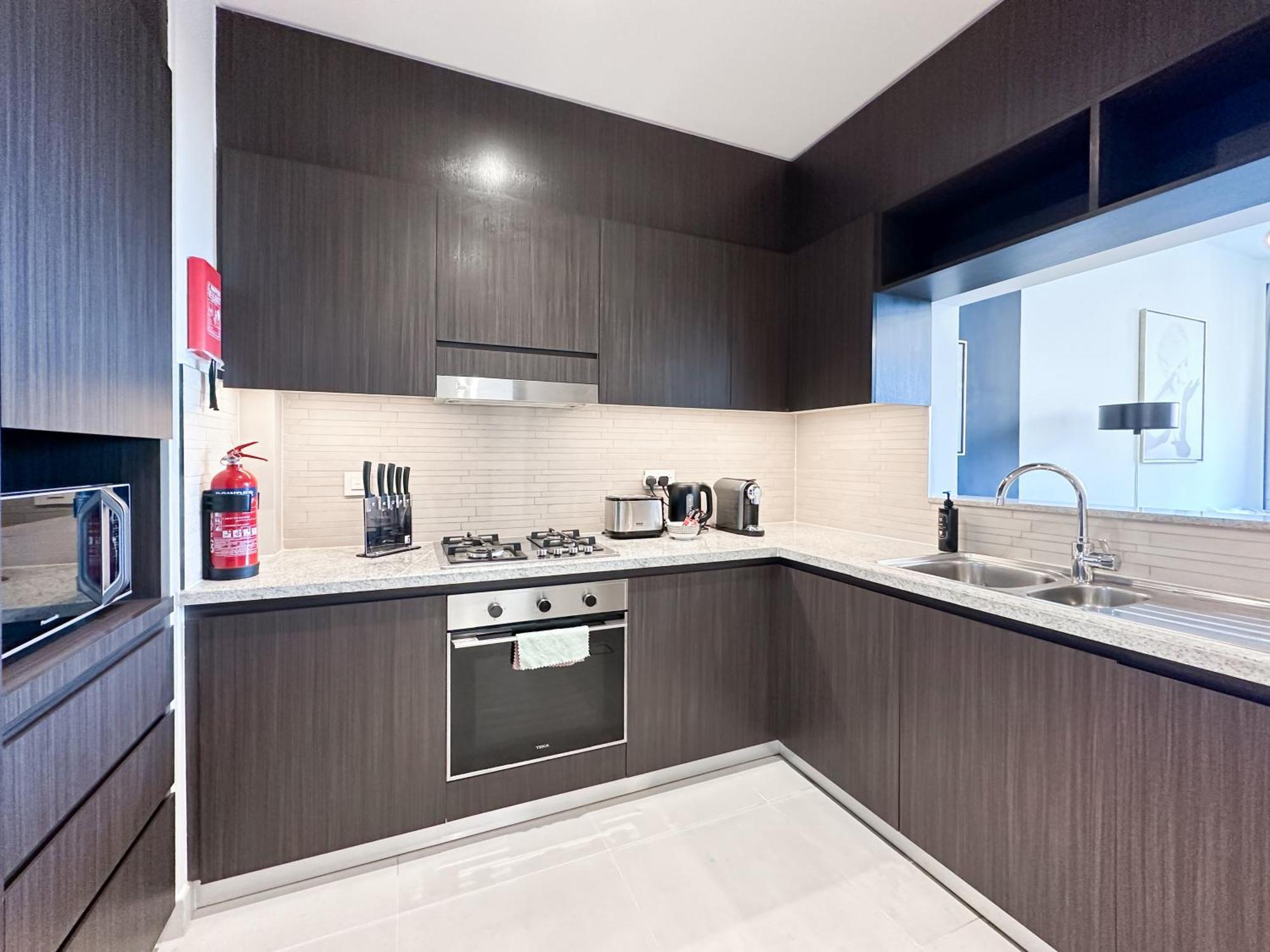 Stylish 2 Bedroom Dior-Inspired Apartment Connected To Dubai Mall 外观 照片