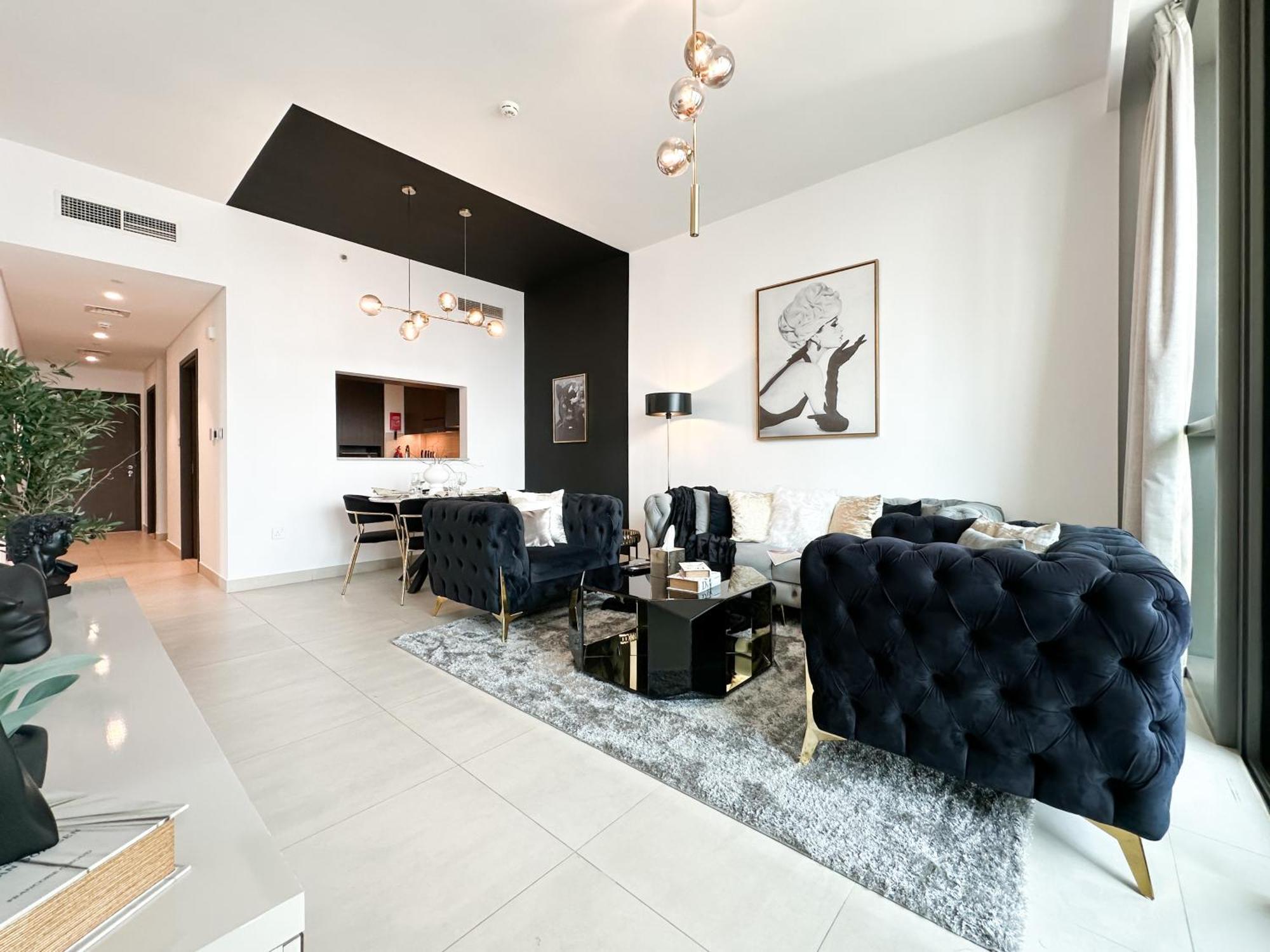 Stylish 2 Bedroom Dior-Inspired Apartment Connected To Dubai Mall 外观 照片