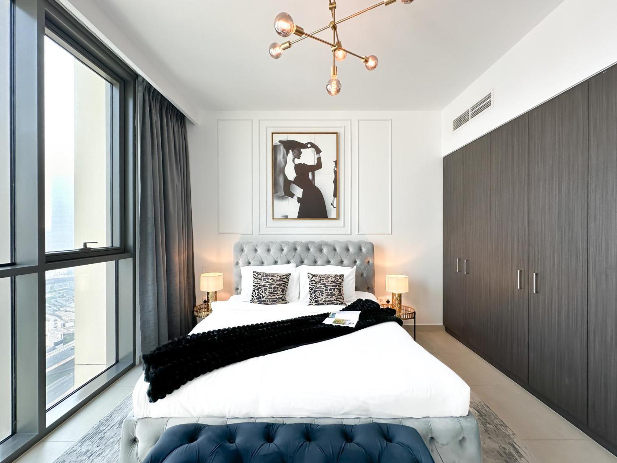Stylish 2 Bedroom Dior-Inspired Apartment Connected To Dubai Mall 外观 照片